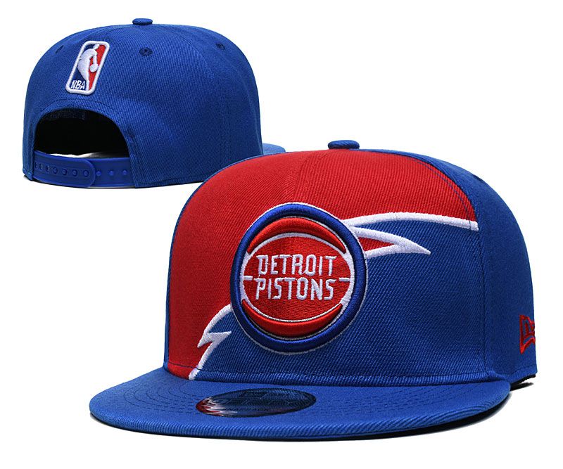 2021 NBA Detroit Pistons Hat GSMY926->nba hats->Sports Caps